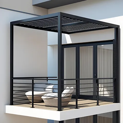 Moderna nadstrešnica za balkone