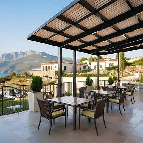 Moderna nadstrešnica za terasu