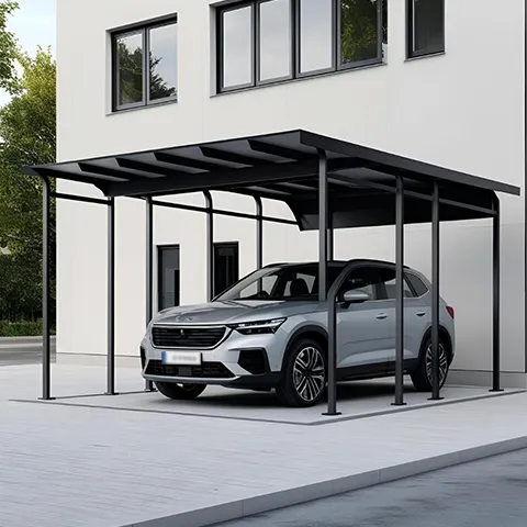 Nadstrešnice za automobil u dvorištu