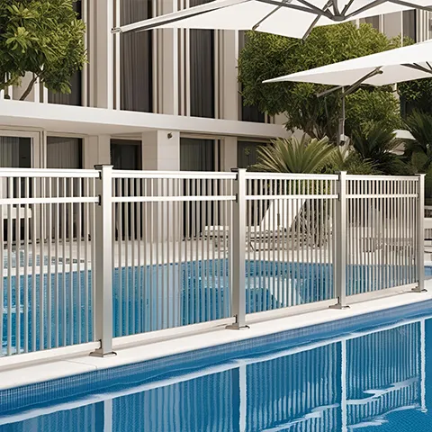 Ograda za bazen u hotelu